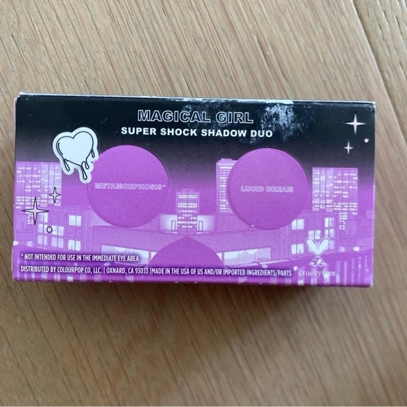 Colourpop x Snitchery eyeshadow super shock shadow duo new in box - Picture 2 of 6
